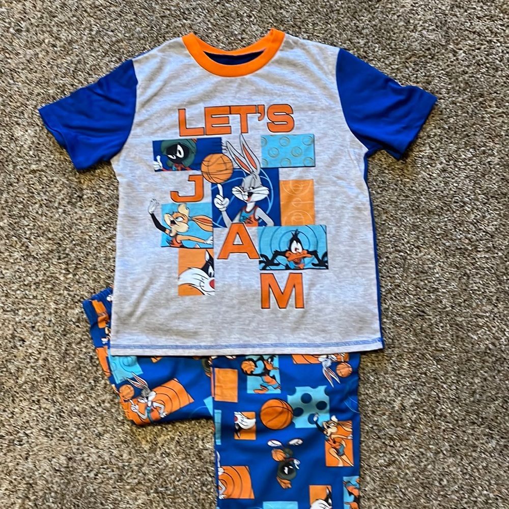 Boys pajama set, Lg (10-12)
